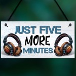 Gaming Sign Hanging Wall Plaque Gaming Bedroom Accessories