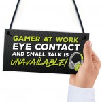 Gaming Sign Funny Gaming Bedroom Accessories Gamer Gift For Boys