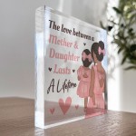 Mother And Daughter Plaque Block Mum Gift Daughter Gift