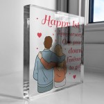 1st Anniversary Gift For Husband Wife 1st Wedding Anniversary