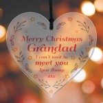 Christmas Gift For Gandad From Bump Acrylic Heart Bump Gifts