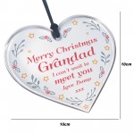 Christmas Gift For Gandad From Bump Acrylic Heart Bump Gifts