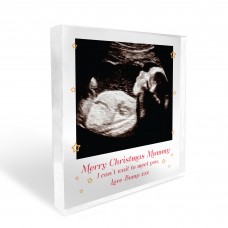 Christmas Gift For Mummy From Bump Personalised Photo Block Bump