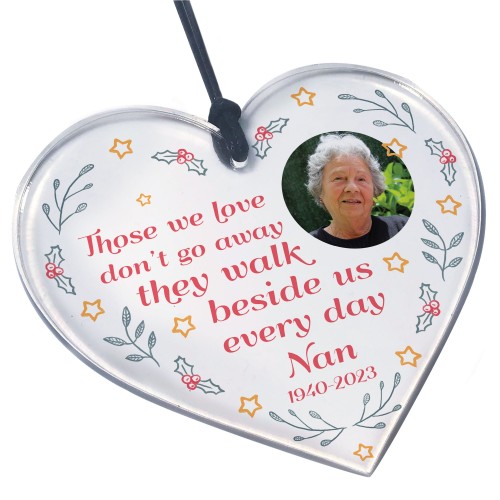 Memorial Decoration For Mum Dad Nan Grandad Personalised