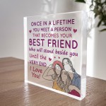 Best Friend Gifts For Christmas Acrylic Plaque Secret Santa 