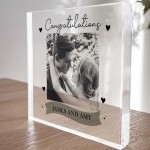 Personalised Marriage Sign Gift For Couple Husband Wife