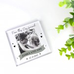 Personalised Husband And Wife Gift Mr And Mrs Photo Block