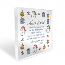 Personalised Best Teacher Gifts For Christmas Teacher Gifts