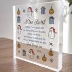Personalised Nursery Teacher Gifts For Christmas Teacher Gifts