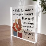 Cousin Gifts For Birthday Christmas Cousin Plaque Gift For Him