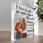 Cousin Gifts For Birthday Christmas Cousin Plaque Gift For Him