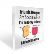 Friend Gift Acrylic Plaque Friendship Gift For Best Friend Gifts