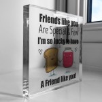 Friend Gift Acrylic Plaque Friendship Gift For Best Friend Gifts