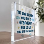 Gift For Grandson Novelty Grandson Gift For Christmas Birthday