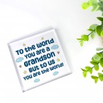 Gift For Grandson Novelty Grandson Gift For Christmas Birthday