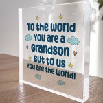 Gift For Grandson Novelty Grandson Gift For Christmas Birthday