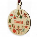 Christmas Bauble Personalised Baby Christmas Ornament Daughter