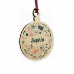 Personalised Christmas Bauble Baby Christmas Ornament Daughter
