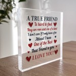 Best Friend Plaque Gift for a Friend Best Friend Gift For BFF 