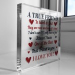 Best Friend Plaque Gift for a Friend Best Friend Gift For BFF 