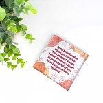 Mum Gift For Birthday Christmas Acrylic Block Special Mum Gifts