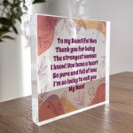 Nan Gift For Birthday Christmas Acrylic Block Special Nan Gifts