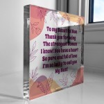 Nan Gift For Birthday Christmas Acrylic Block Special Nan Gifts