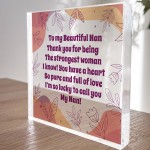 Nan Gift For Birthday Christmas Acrylic Block Special Nan Gifts