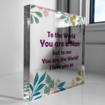 Nan Gifts Acrylic Block Special Nan Gifts For Christmas Birthday