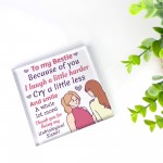 bestie plaque gift for best friend friendship gift for her 