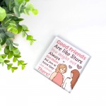Good Friends Plaque Friendship Gift for Best Friend Christmas
