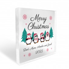 Merry Christmas Decoration Personalised Christmas Ornament
