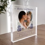 Mother And Daughter Plaque Personalised Gift For Mum Daughter