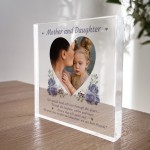 Mother And Daughter Plaque Personalised Gift For Mum Daughter