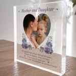 Mother And Daughter Plaque Personalised Gift For Mum Daughter