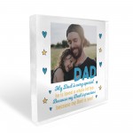 Personalised Dad Gifts For Christmas Birthday Photo Block Daddy