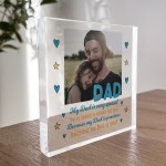 Personalised Dad Gifts For Christmas Birthday Photo Block Daddy