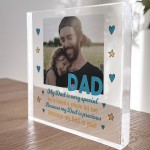 Personalised Dad Gifts For Christmas Birthday Photo Block Daddy