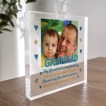 Personalised Grandad Gifts For Christmas Birthday Photo Block