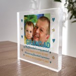 Personalised Grandad Gifts For Christmas Birthday Photo Block