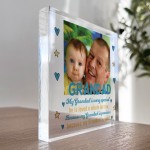 Personalised Grandad Gifts For Christmas Birthday Photo Block