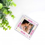 Mum Gifts Personalised Photo Block Gift For Mum Mummy Christmas