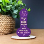 Funny Best Friend Gift Friendship Rude Plaque Gift For Friend