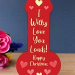 Girlfriend Boyfriend Christmas Gift Funny Plaque For Friend Him 