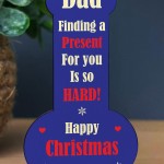 FUNNY JOKE Dad Gifts Christmas Gift For Dad Humour Gift For Her