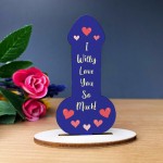 Funny Gift For Her Rude Wood Plaque For Women Friendship Gift