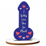 Funny Gift For Her Rude Wood Plaque For Women Friendship Gift