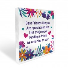 Best Friend Plaque Gift For Best Friend Thank You Gift For Him