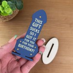 Funny Joke Birthday Gift For Friend Dad Mum Brother Sister