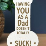 Novelty Gift For Dad Thank You Funny Fathers Day Birthday Gift 